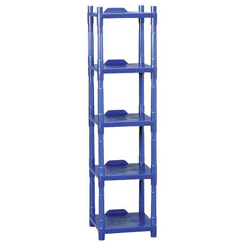 Rack Stack 5 Shelf Blue, 1 Each (7560)