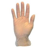 Safety Zone Vinyl Powder Free 2.5 Mil Gloves Clear Lrg - Case Of 1000 (GVP9-LG-HH)