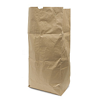 Kraft Lawn & Leaf Bag, Plain, Paper, Brown, 16"x12"x35", 50/bale, Bale Of 50 (HS-KLL)