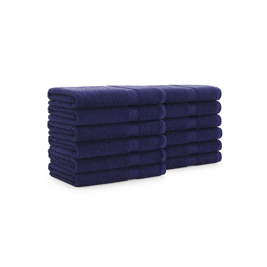 True Color Hand Towel 16x27 Navy - Case Of 120 (HAND-NAVY)