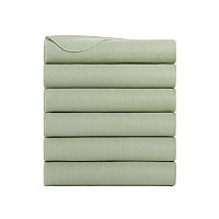 Cozy Soft Polar Fleece Throw Blanket 50x60 Green - Pack Of 6 (P-FCPL-6PK-GR)