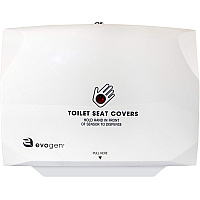Evogen High Capacity No-touch Toilet Seat Cover Dispenser, White, 17"x12"x3.125" - 1 Each (EVNT1-HCW)