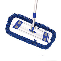 Fringed Dust Mops With Hook And Loop Backing - 18" - Case Of 96 (M840018-CS)
