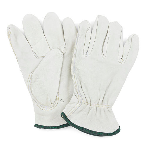 Proworks Standard Grain Cowhide Driver Gloves, 12 Pairs (GWCGLDR1-M)