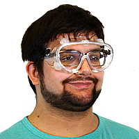 Goggle 808 Series - Clear Lens, Case Of 60 (7321)