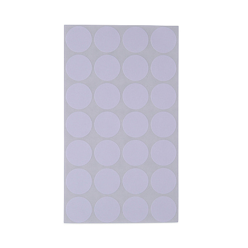 Universal Self-Adhesive Removable Color-Coding Labels, 0.75" dia, White, 28/Sheet, 36 Sheets/Pack (UNV40108)