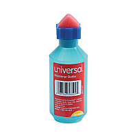 Universal Squeeze Bottle Moistener, 2 oz, Blue (UNV56502)