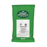 Keurig Fair Trade Organic House Blend Coffee, Fractional Packs, 2.5 oz, 50/Carton (4493)