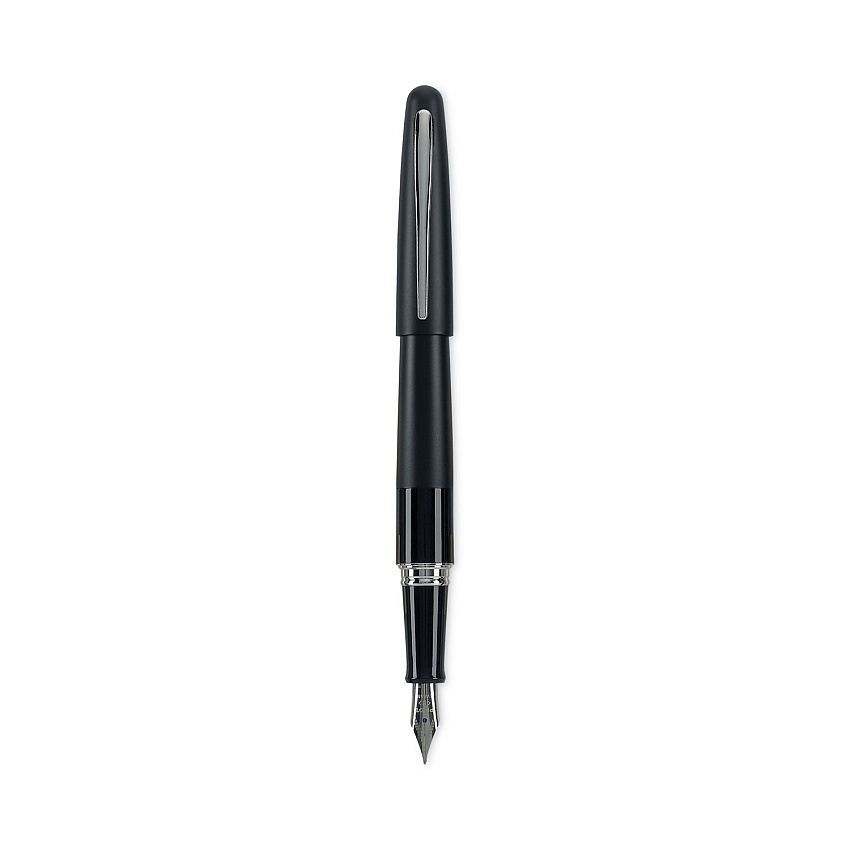 Pilot MR Metropolitan Collection Fountain Pen, Medium 1 mm, Black Ink, Black (91107)