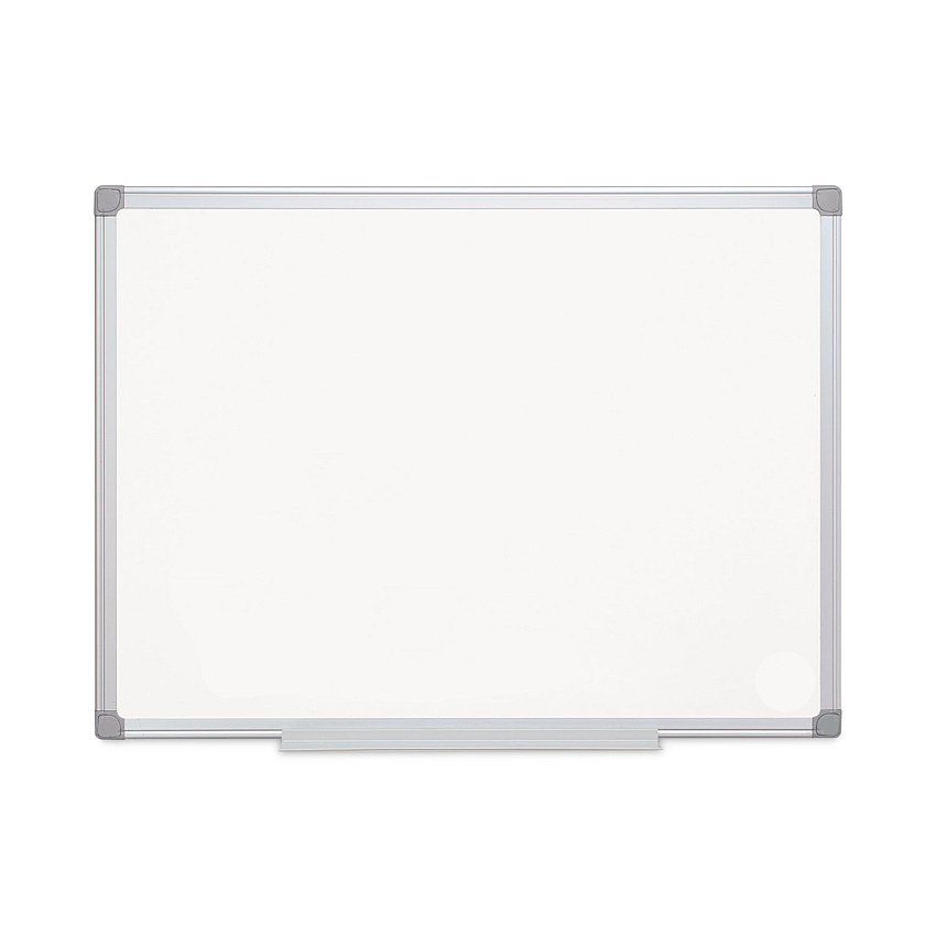 MasterVision Earth Gold Ultra Magnetic Dry Erase Boards, 36 x 48, White Surface, Silver Aluminum Frame (MA0507790)