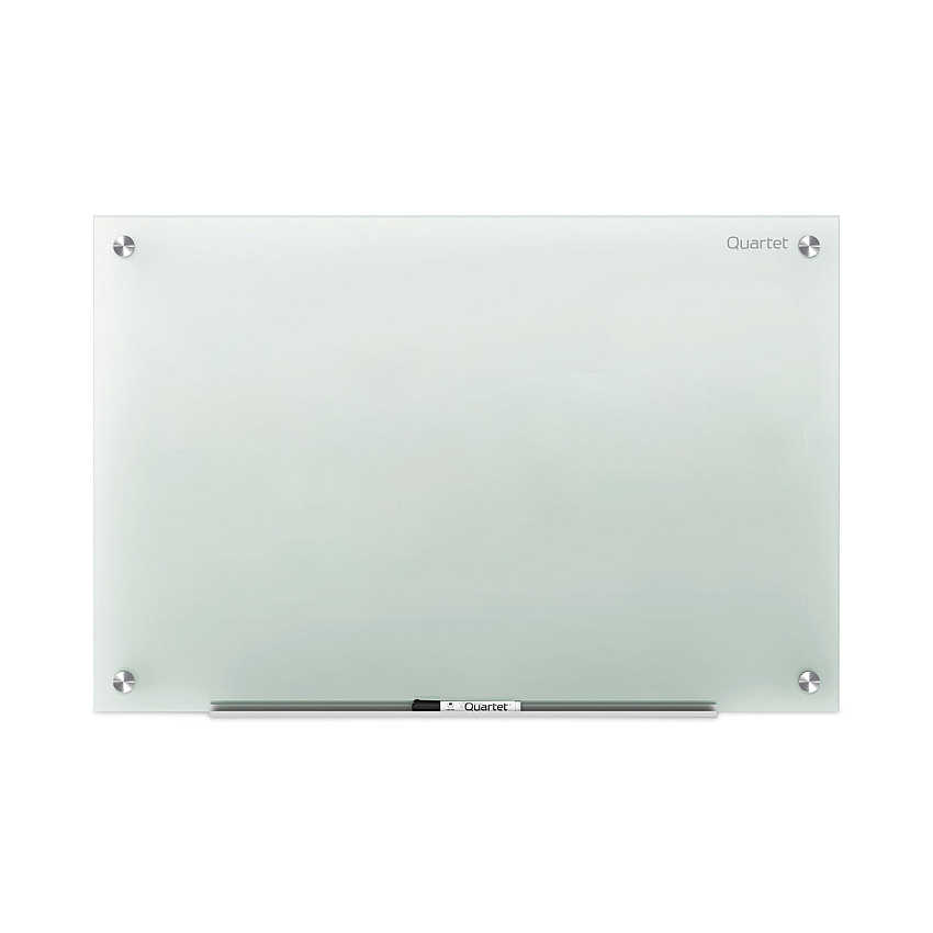 Quartet Infinity Glass Marker Board, 72 x 48, White Surface (G7248W)