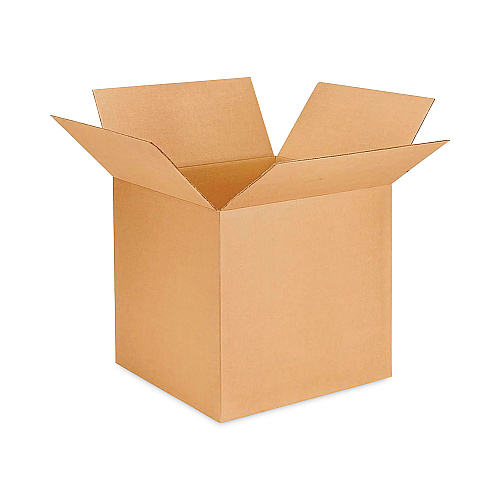 Universal Cubed Fixed-Depth Brown Corrugated Shipping Boxes, Regular Slotted Container, Large, 11" x 15" x 6", Brown Kraft, 25/Bundle (UNV15116)