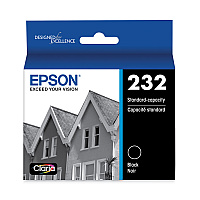 Epson T232120S (T232) Claria Ink, 165 Page-Yield, Black