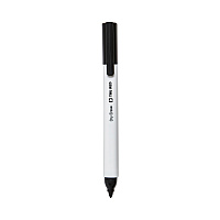 TRU RED Dry Erase Marker, Pen-Style, Fine Bullet Tip, Black, 4/Pack (24376609)