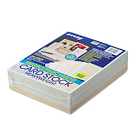 Pacon Array Card Stock, 65 lb Cover Weight, 8.5 x 11, Assorted, 250/Pack (101196)