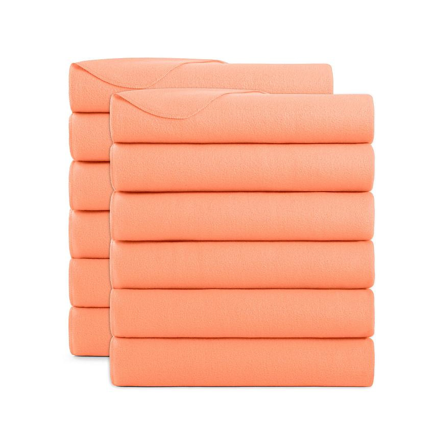 Cozy Soft Polar Fleece Throw 50x60 Coral - Case Of 12 (FLC-PLR-5060-CO-CS)