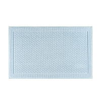 Host & Home Cotton Bath Mat 20x32 Light Blue - Case Of 4 (HH-BM-2032-LB)
