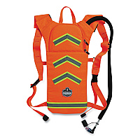 ergodyne Chill-Its 5155 Low Profile Hydration Pack, 2 L, Hi-Vis Orange (13157)