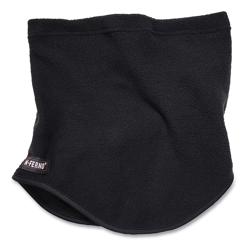 ergodyne N-Ferno 6960 Fleece Neck Gaiter, Fleece, One Size Fits Most, Black (16960)