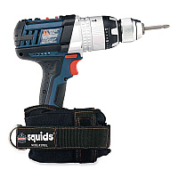 ergodyne Squids 3780 Power Tool Trap, Large, 3.25 x 4 x 9, Nylon, Black (19784)