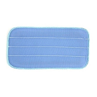Microworks Flat Microfiber Specialty Pad, Blue, 11" - Pack Of 12 (2504-SPH-MFP-11BS)