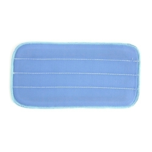 Microworks Flat Microfiber Specialty Pad, Blue, 11" - Pack Of 12 (2504-SPH-MFP-11BS)
