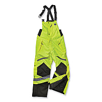 ergodyne GloWear 8928 Class E Hi-Vis Insulated Bibs, X-Large, Lime (25525)