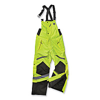 ergodyne GloWear 8928 Class E Hi-Vis Insulated Bibs, 3X-Large, Lime (25527)