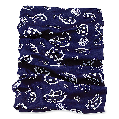 ergodyne Chill-Its 6485 Multi-Band, Polyester, One Size Fits Most, Navy Western (42106)
