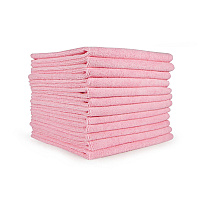 Smart Choice Microfiber Cloths 12x12 30gm Pink, Case Of 240 (M915112P)