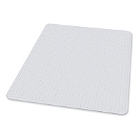 ES Robbins EverLife Chair Mat for Extra High Pile Carpet, 36 x 48, Clear (124081)