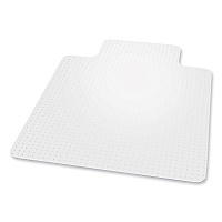 ES Robbins EverLife Chair Mat for High Pile Carpet with Lip, 46 x 60, Clear (124386)