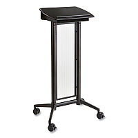 Safco Impromptu Lectern, 26.5 x 18.75 x 46.5, Black (8912BL)