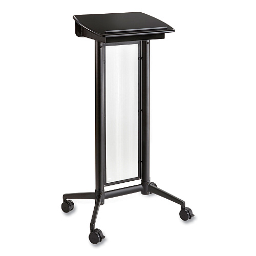 Safco Impromptu Lectern, 26.5 x 18.75 x 46.5, Black (8912BL)