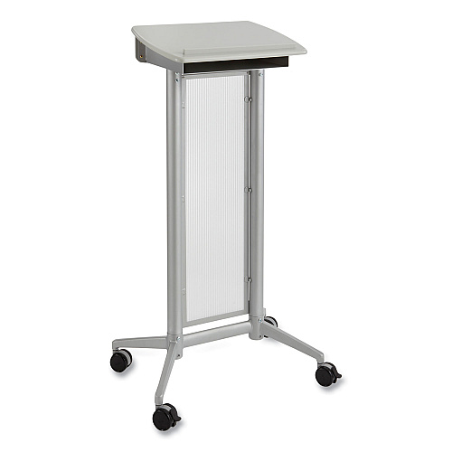 Safco Impromptu Lectern, 26.5 x 18.75 x 46.5, Gray (8912GR)