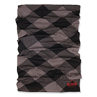 ergodyne Chill-Its 6485 Multi-Band, Polyester, One Size Fits Most, Gray Buffalo Plaid (42211)