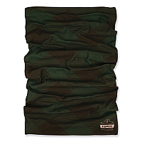 ergodyne Chill-Its 6485 Multi-Band, Polyester, One Size Fits Most, Green Buffalo Plaid (42212)