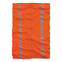 ergodyne Chill-Its 6487R Reflective Cooling Multi-Band, Polyester/Spandex, One Size Fits Most, Hi-Vis Orange (42131)