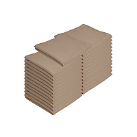 Mariposa Poly Spun Napkin 20x20 Sandalwood - Pack Of 25 (PNP-NAP-SDLWD-25)