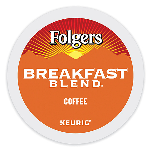Folgers Breakfast Blend Coffee K-Cups, 24/Box (0448)