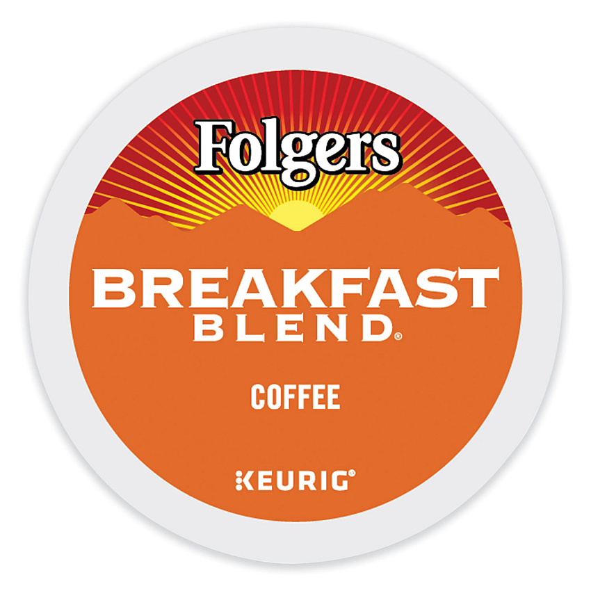 Folgers Breakfast Blend Coffee K-Cups, 24/Box (0448)