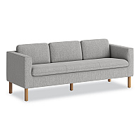 HON Parkwyn Series Sofa, 77w x 26.75d x 29h, Gray (VP3LSOFAGRY)