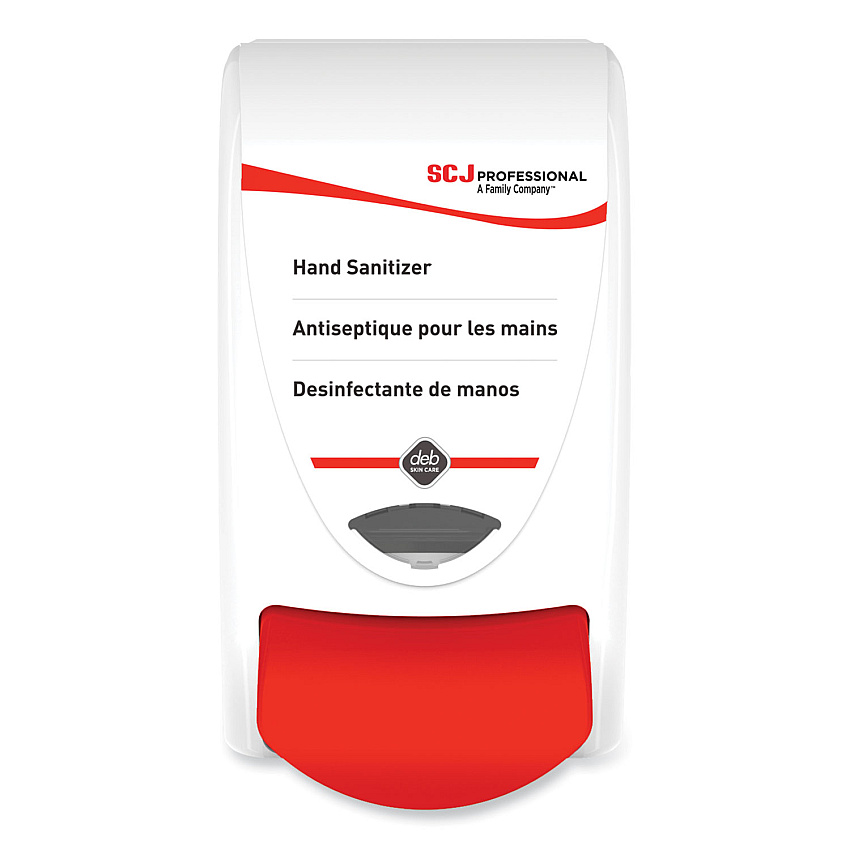 SC Johnson Professional Sanitizer Dispenser, 1 L, 4.92 x 4.6 x 9.25, White, 15/Carton (IFS1LDS)