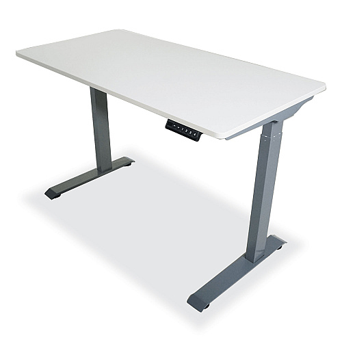 Victor Electric Height Adjustable Standing Desk, 48 x 23.6 x 28.7 to 48.4, White (DC840W)
