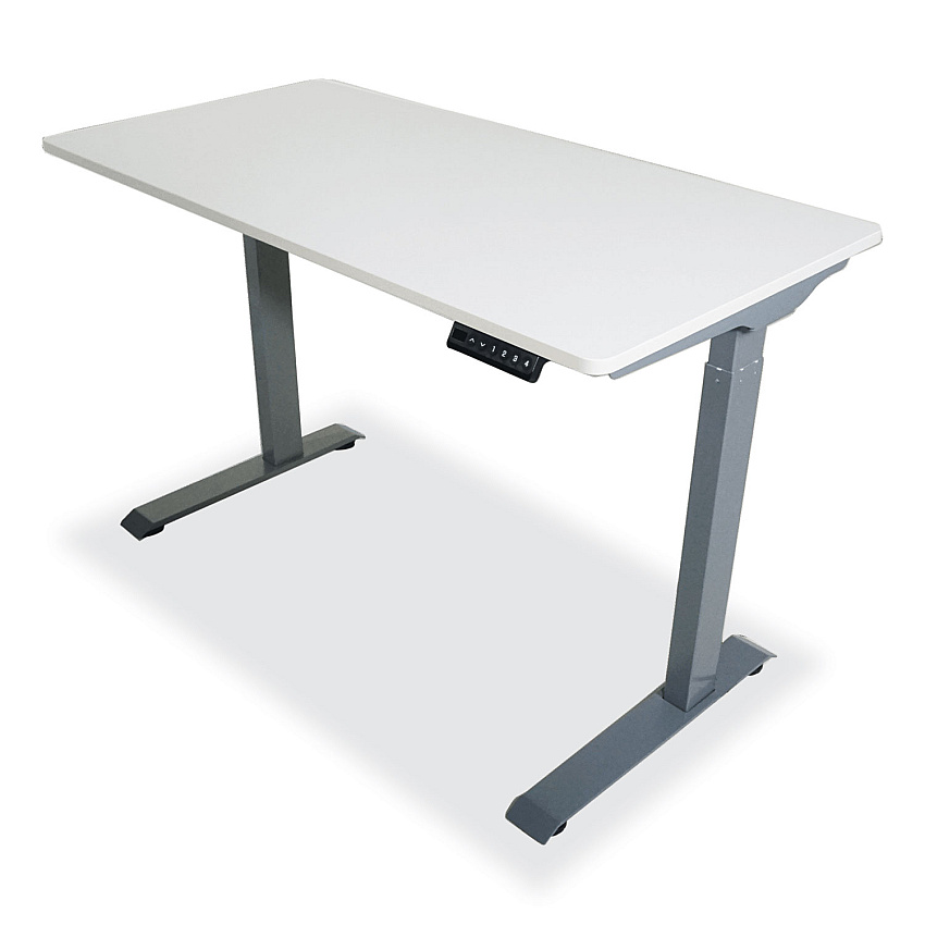 Victor Electric Height Adjustable Standing Desk, 48 x 23.6 x 28.7 to 48.4, White (DC840W)