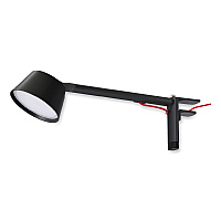 Black &amp; Decker PureOptics Verve Designer Series LED Desk Lamp with Clamp Base, 13.58" High, Black (LED2200CLBK)