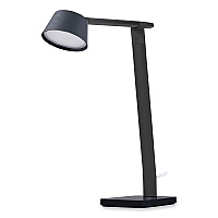 Black &amp; Decker PureOptics Verve Designer Series LED Desk Lamp with USB Port, 17.32" High, Black (LED2200USBBK)