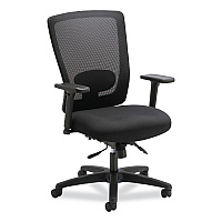 Alera Envy Series Mesh Mid-Back Multifunction Chair, Supports Up to 250 lb, 17
