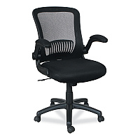 Alera EB-E Series Swivel/Tilt Mid-Back Mesh Chair, Supports Up to 275 lb, 18.11