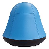 Safco Runtz Swivel Ball Chair, Backless, Supports Up to 250 lb, Baby Blue Vinyl (4761BUV)